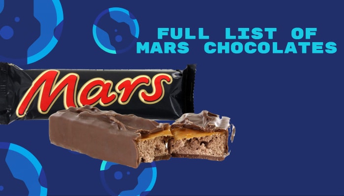 All Mars Chocolates  List of Mars Products, Variants & Flavors - Chocolate  Brands List