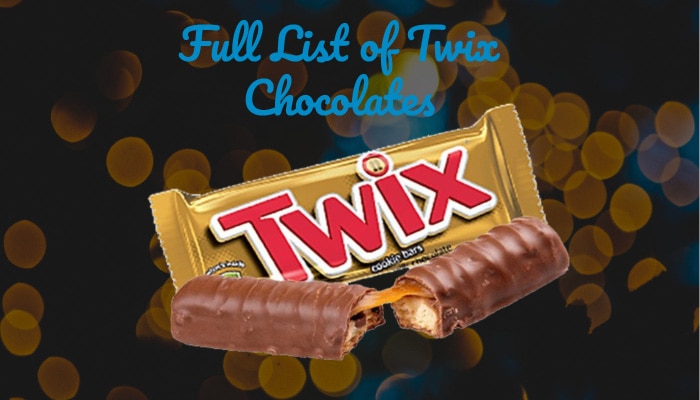 All Twix Chocolates  List of Twix Products, Variants & Flavors - Chocolate  Brands List
