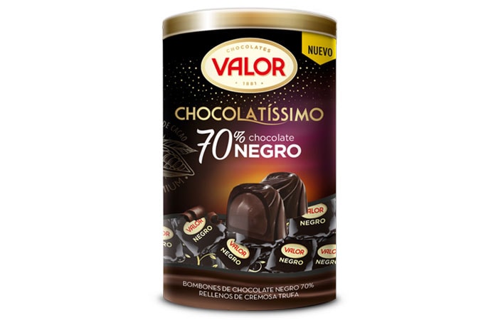 Chocolate 70% Cacao Valor 170 Gr